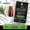 Grandpa's Brands Pine Tar Soap, 4.25 Ounce