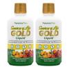 NaturesPlus Source of Life GOLD Multivitamin Liquid - 30 fl oz, Pack of 2