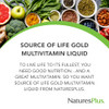 NaturesPlus Source of Life GOLD Multivitamin Liquid - 30 fl oz, Pack of 2