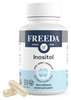 FREEDA Pure Inositol Capsules - 650 mg Inositol Supplement from Myo-Inositol
