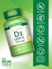 Nature's Truth Vitamin D 5000 250 + 50 Softgels, 300 Count