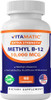 Vitamatic Methyl B12 (Methylcobalamin) 10,000 mcg