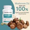 Real Mushrooms Vitamin D2 from Shiitake & Agaricus