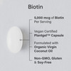 Sports Research Biotin 5,000mcg with Organic Coconut Oil
