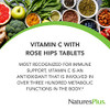 NaturesPlus Vitamin C 1000 mg with Rose Hips - 60 Sustained Release Tablets