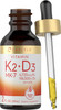 Carlyle Vitamin D3 K2 Liquid Drops - 2 Fl Oz - MK-7 Supplement