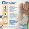 biophix Vitamin K2 MK-7 300mcg, 60 Vegan Capsules
