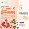 Purely Holistic Vitamin C 1000mg, 365 Capsules, 12 Month Supply, 2 Stage Timed