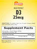 Sundance Vitamin D3 1000 IU - 300 Softgels - High Potency