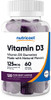 Nutricost Vitamin D3 Gummies 5,000 IU (125mcg), 120 Gummies