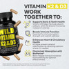 Wild Foods 5000iu Vitamin D3 + K2