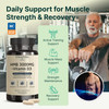 VINATURA HMB 3000mg and Vitamin D3 Supplement Capsules per Serving *USA Made &
