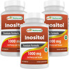 Best Naturals Inositol 1000 mg 120 Tablets (120 Count (Pack of 1)) (120 Count