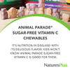 NaturesPlus Animal Parade Sugar-Free Children's Vitamin C, Natural Orange Juice