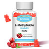 Zetelixia L-Methylfolate 15mg & Methyl B12 Gummies, Folate Supplement for Brain