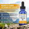 HoneyCombs Vitamin B2 Riboflavin Supplement Liquid Drops