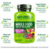 NATURELO Whole Food Multivitamin with Extra Hair, Skin & Nails Support