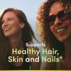 Nature's Bounty Biotin Gummy, Vitamin Supplement, Supports Healthy Hair, Skin