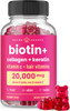 NutraChamps Hair Skin & Nails Gummies - Biotin with Collagen & Keratin