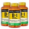 MASON NATURAL Vitamin B1 Thiamine 250 mg, 300,Day Supply, Dietary Supplement