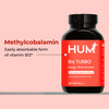 HUM B12 Turbo, Vitamin B12 Supplement, Daily Energy Support, Calcium for Bone