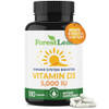 ForestLeaf Vitamin D3 5000 IU - VIT D - VIT D3 Vitamin D Supplements