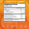 NutraChamps Vitamin C Gummies for Adults & Kids, 5-in-1 Immune System Support