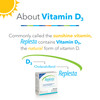 Replesta 50,000 IU Vitamin D3 Cholecalciferol, for Vitamin D Deficiency
