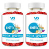 VITA GLOBE Biotin 5000 mcg Gummy Vitamins