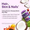 Doctor's Recipes Biotin 10,000 mcg, Hair Growth, Healthy Skin & Nails, Energy