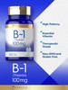 Carlyle B1 Vitamin 100mg - 300 Tablets - Supplement for Women & Men