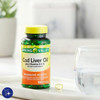 Cod Liver Oil Plus Vitamins A & D3 Immune Health Dietary Supplement Softgels