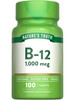 Nature's Truth Vitamin B12 1000 mcg Tablets - 100 Count