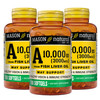 MASON NATURAL Vitamin A 3,000 mcg (10,000 IU) from Fish Liver Oil, Supports