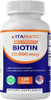 Vitamatic High Potency Biotin 20000 mcg (20mg) with Keratin 100mg