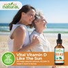 Why Not Natural Organic Vitamin D3 K2 (MK-7) Liquid Drops, 5000 IU of sublingual