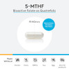 XYMOGEN 5-MTHF ES - 17,000 mcg DFE - Bioactive Folate Supplement as Quatrefolic