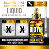 PURE RESEARCH Biotin & Collagen 60,000mcg Hair Growth Liquid Drops, Supports: