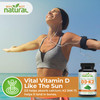 Why Not Natural Vitamin D3 K2 (MK-7) with Organic Spirulina, 10000 IU Extra