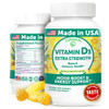 Lunakai USA Made Vitamin D3 Gummies 2000 IU