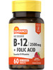 Sundance Fast Dissolve Vitamin B-12 - with Folic Acid - 60 Count