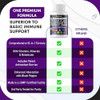 GUDOMET Elderberry Quercetin Bilberry Turmeric Tart Cherry Ginger Vitamin C