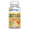 SOLARAY B-12 + Methyl Folate Lozenges | 60 Count