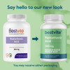 BESTVITE Pantothenic Acid 500mg (Vitamin B5)(240 Vegetarian Capsules)