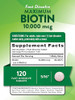 Nature's Truth Biotin 10000mcg - 120 Fast Dissolve Tablets