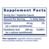 Life Extension Pantothenic Acid, 500 mg, Vitamin B5, Calcium, Support Healthy