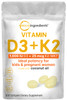 Micro Ingredients Vitamin D3 1,000 IU + K2 MK-7 25 mcg, 300 Softgels