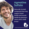 BESTVITE Agmatine Sulfate 500mg (240 Vegetarian Capsules)