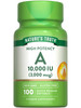 Nature's Truth Vitamin A 10000 IU Softgels - 100 Count