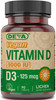 DEVA Vitamin D3 5000 IU, Sunshine Supplement, 125 mcg of Vegan D3, 90-Count
